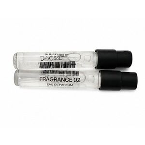 DedCool Fragrance 02 Eau de Parfum Sample Vials Set of 2 Travel Size Spray .05oz